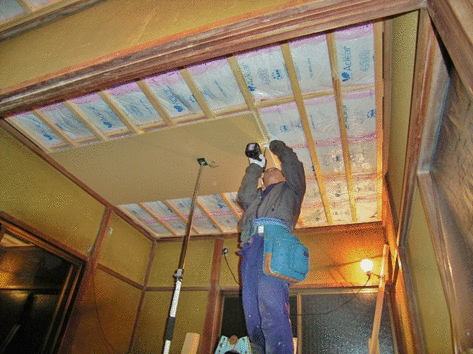 天井修理
