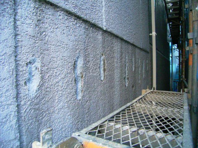 錆び止めの塗付
