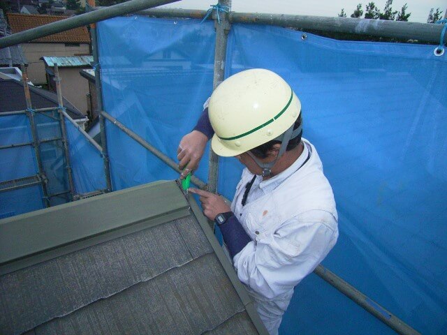 シールを撤去