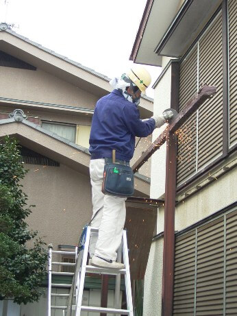 桁を少しずつ切断する