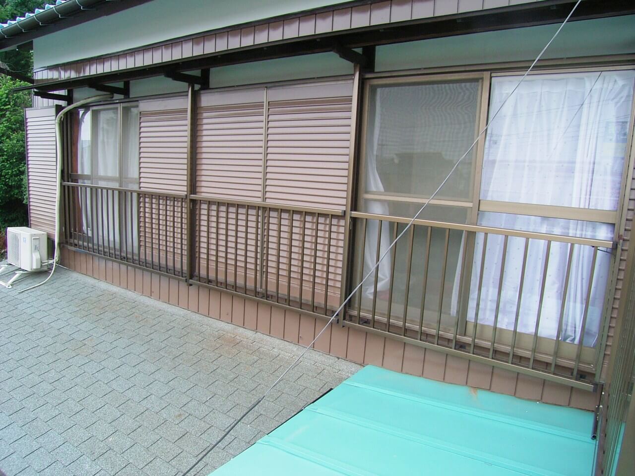 リフォーム後のアルミ手すり