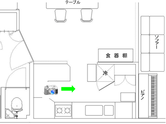 リフォーム前の図面