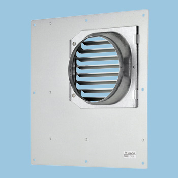 プロペラファンからシロッコファンへのリフォーム時に使用するパナソニックの取付枠アダプター FY-AC256