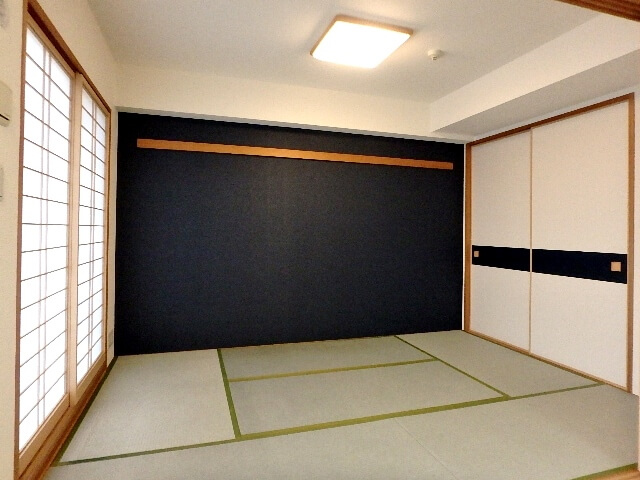 襖の建て込み後