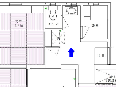 工事している箇所