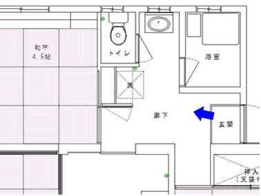 こちらから見ています