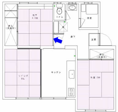 リフォーム後の図面