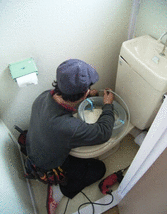 トイレ電気工事