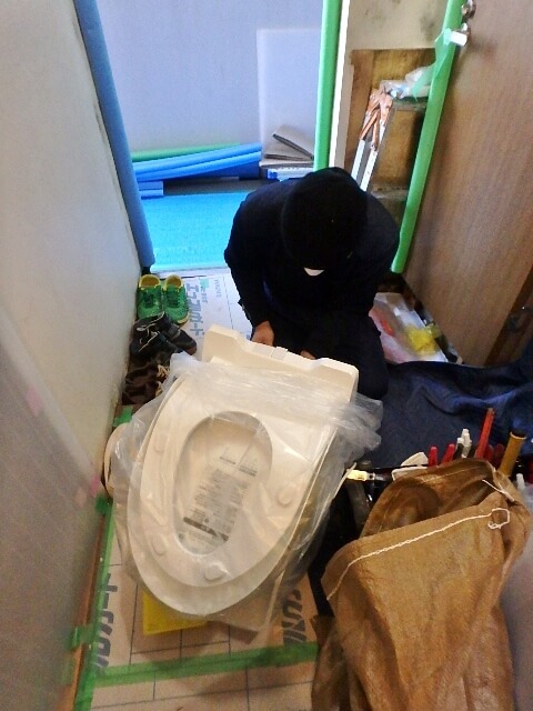新しい便座